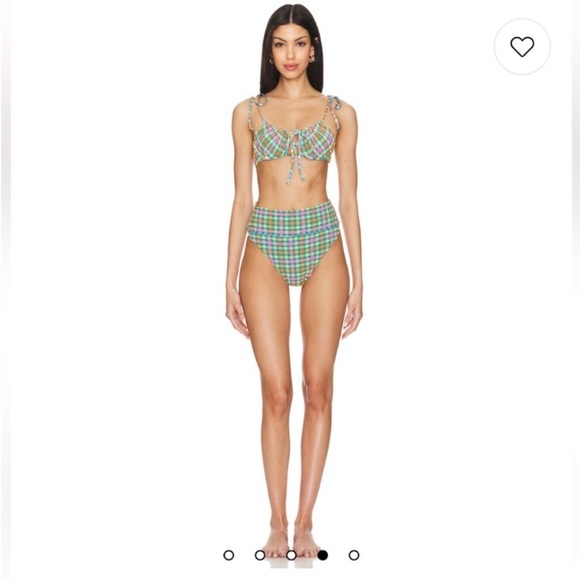 NWT Beach Riot Caitlin Bikini Top - Picture 8 of 10